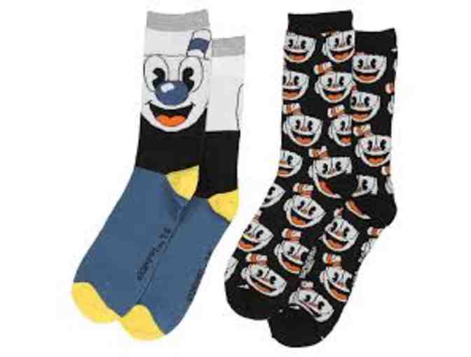 2 pair Cuphead Socks - Photo 1