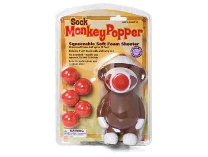 Sock Monkey Popper