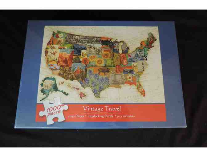 1000 Piece 'Vintage Travel' Puzzle