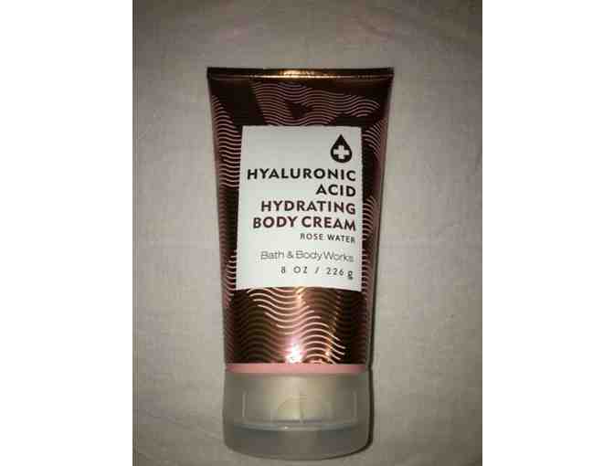 Hyaluronic Body Cream and Body Wash Two Sets; Two Fragrances