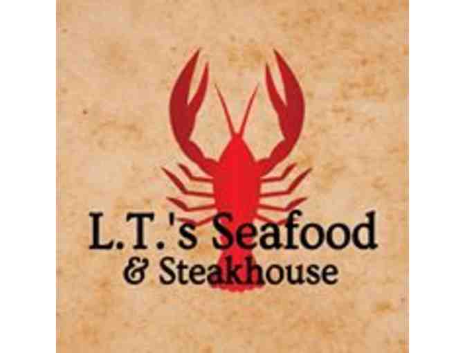 Elevation Station and Gift certificate to LT's Seafood