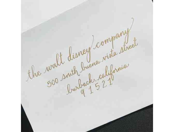 Calligraphy by Mary Frances