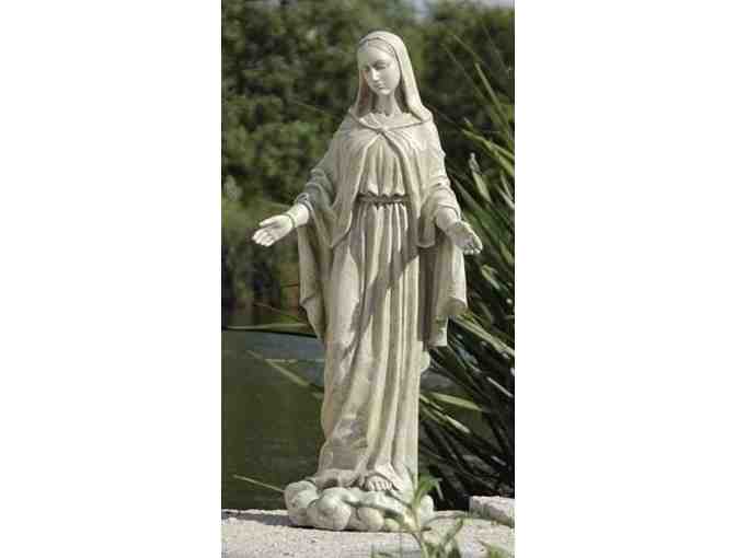 Our Lady of Grace 24' garden statue from The Rosary House