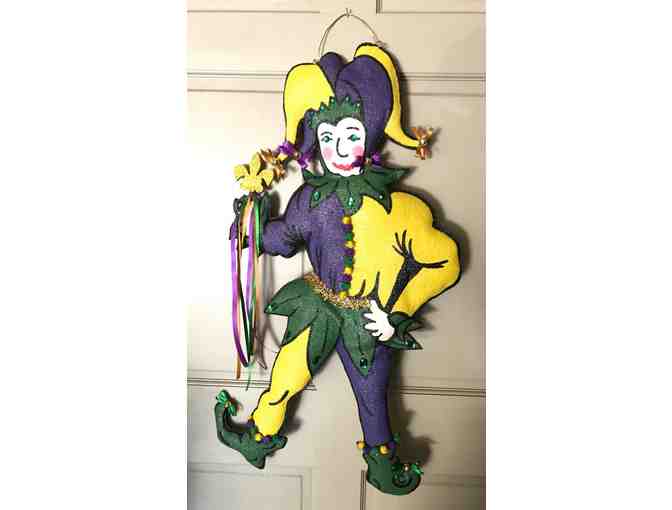 Door Hanging - Mardi Gras by Ginger Comeaux - Photo 1