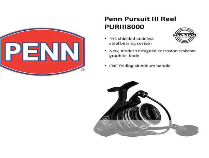 Fishermen!  Penn Large Spilling Reel, Pursuit III - Photo 1