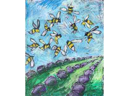 1st Grade - Castaneda - Lavender Bees