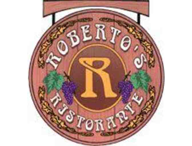 Taste of Bristol gift cards- $50 to Roberto's, $50 to Christian's, $50 to Judge Roy Bean