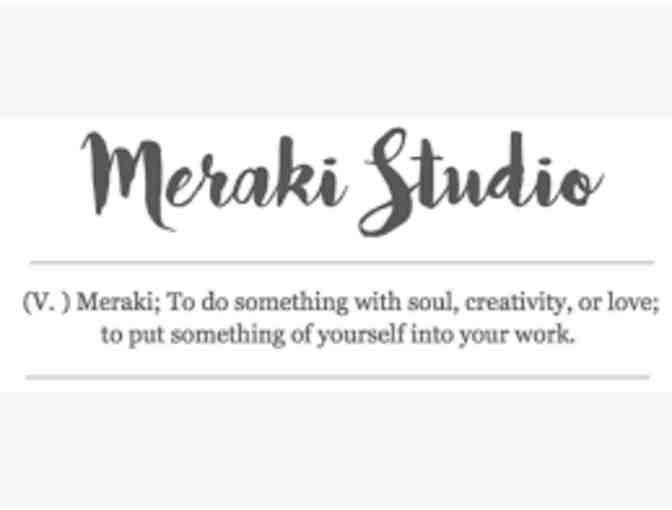 Meraki Maker's Studio Scarf Marbling