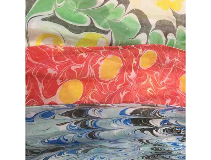 Meraki Maker's Studio Scarf Marbling