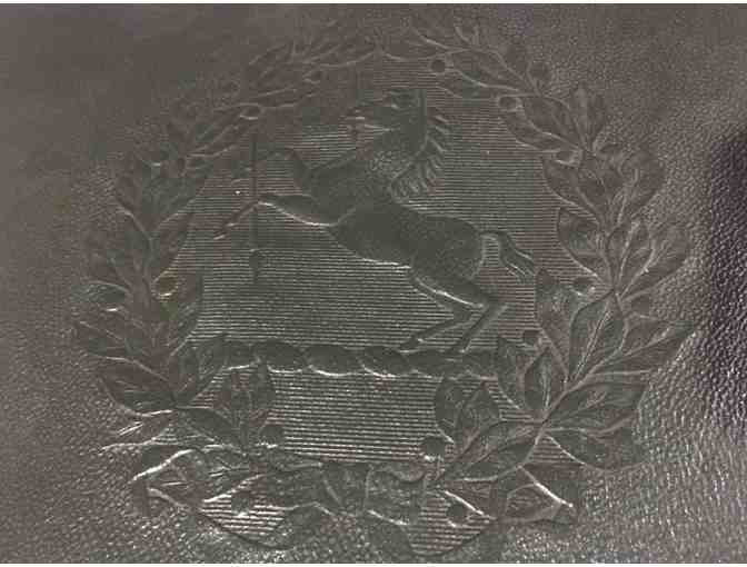 Colt School Auditorium Original Seat Cover framed by Allerton Framing