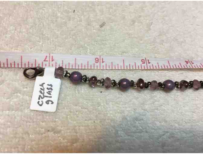 Lucky Purple Elephant Necklace