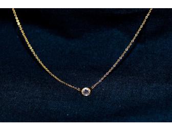 Elsa Peretti Tiffany & Co Diamonds by the Yard Necklace in 18K Yellow Gold