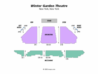Mamma Mia - Two Tickets - Monday, Feb. 28, 8 pm, seats B1 and B3, Winter Garden Theaer