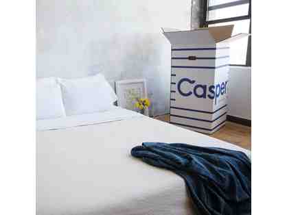 Casper Mattress, sheets and 2 pillows (size to be chosen by winner)