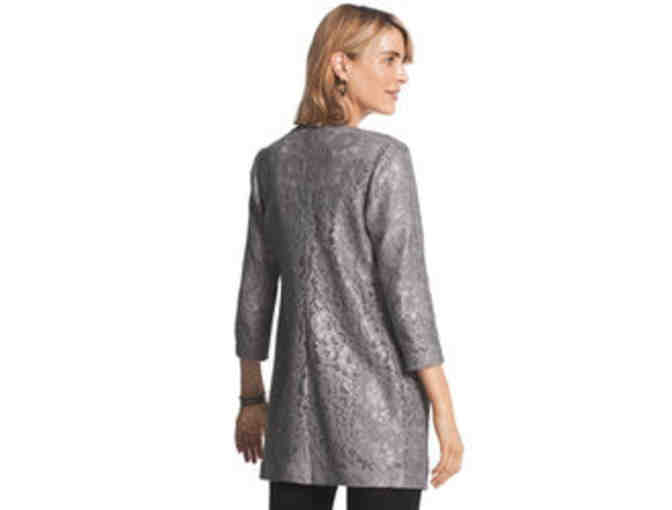 Chico's Lace Open Front Jacket