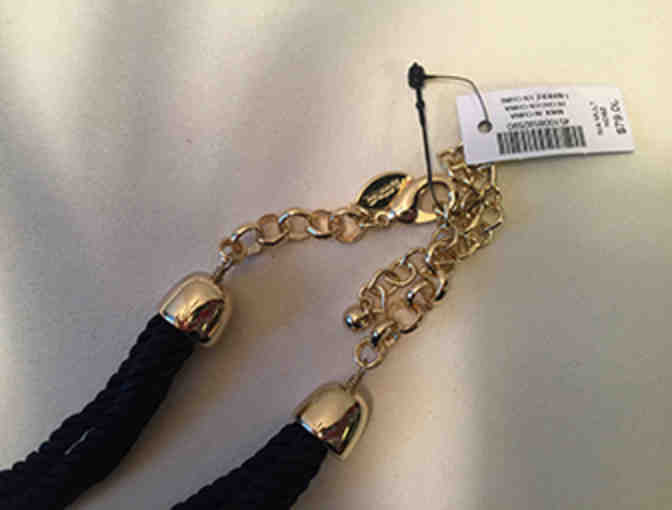 Midnight Navy Multi Bead Necklace