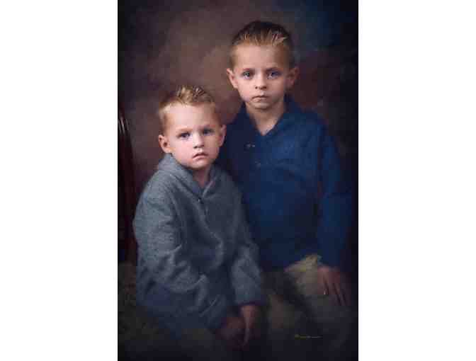 Masterpiece Children's Portrait by Masana at the Hotel Elyse in NYC