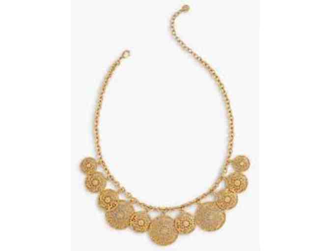 Filigree Gold-tone Necklace