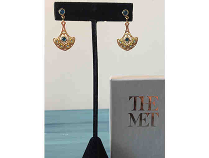 Met Museum Earrings - Art Nouveau