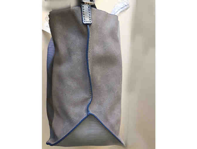 Banana Republic Leather & Suede Tote - Convertible to Shoulder Bag