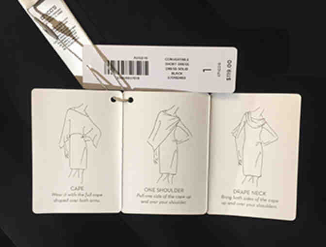 Chico's Convertible Short Dress - Black