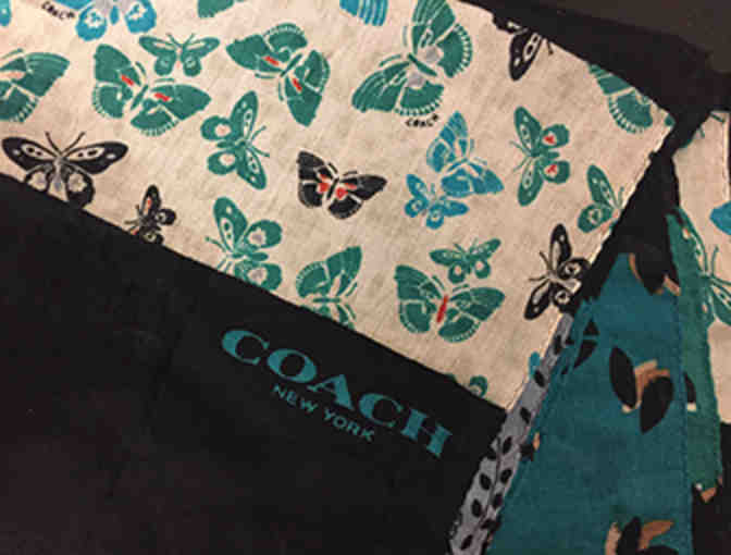 Coach Mixed Pattern Scarf