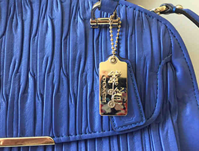 Light Purple/Periwinkle Coach Handbag