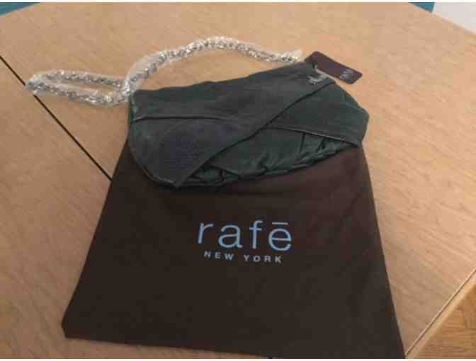 Rafe New York Green Leather and Snakeskin purse