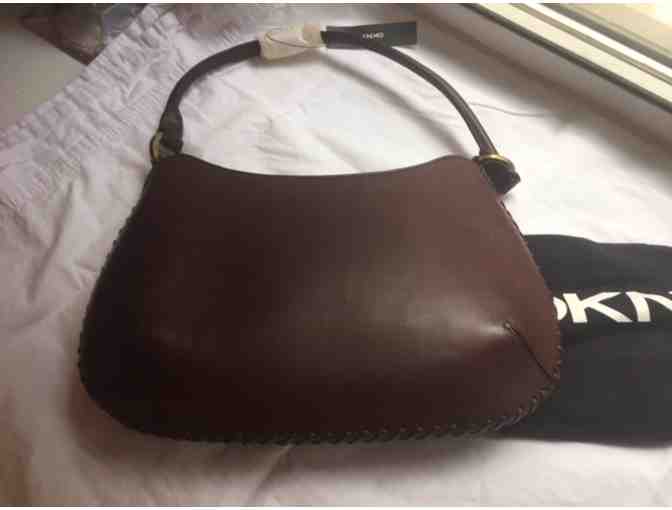 DKNY Tooled Leather Handbag