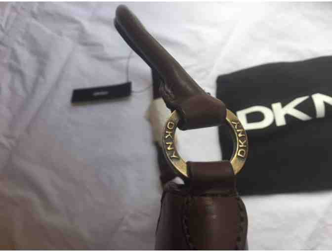 DKNY Tooled Leather Handbag