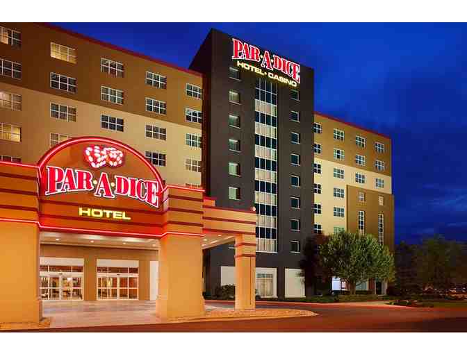 1 Night Stay with Dinner for 2 at Par-a-dice Hotel and Casino - Photo 1