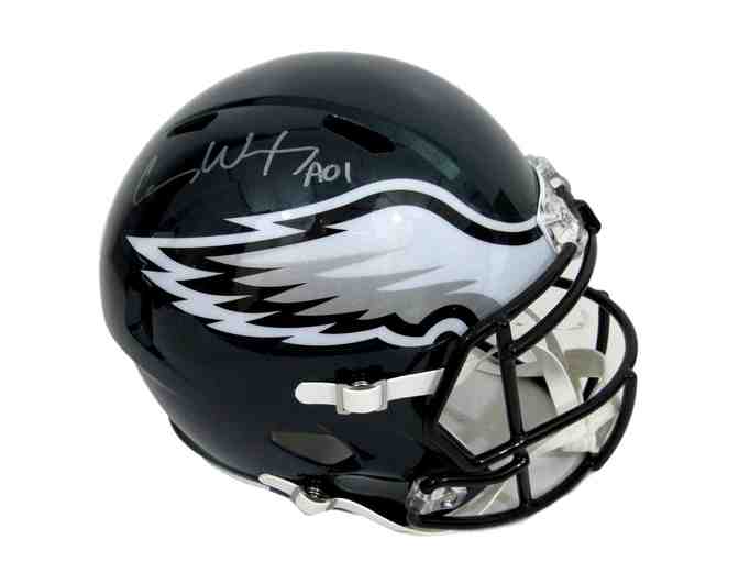 Carson Wentz Eagles Signed Full Size Super Bowl Speed Helmet Fanatics - Photo 1