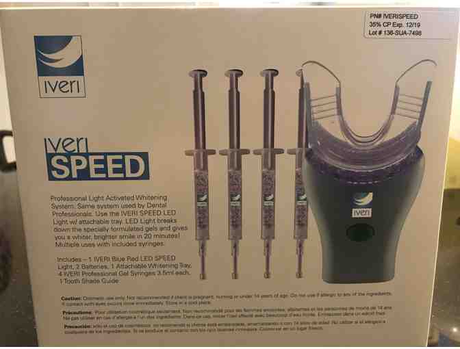 Two (2) Teeth Whitening Kits and 1 Water Flosser