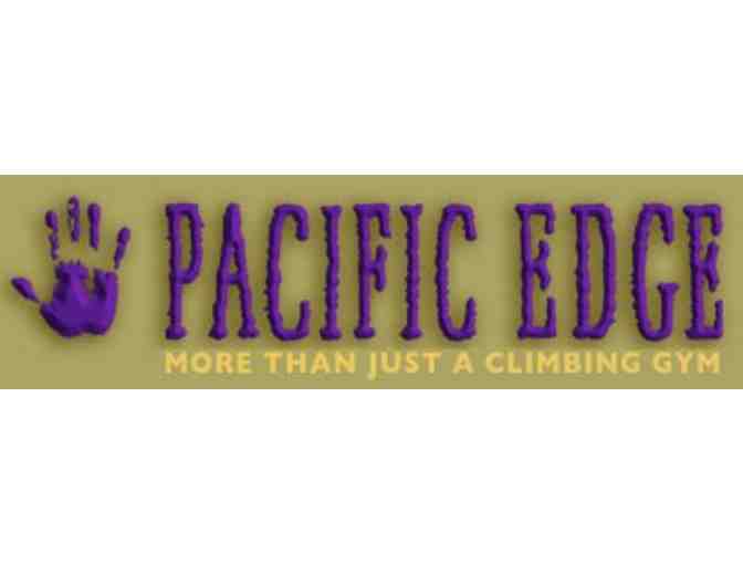 Pacific Edge: Kids' climb, studio class, and safety class