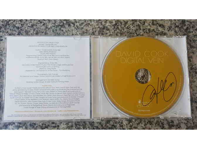 Autographed David Cook CD