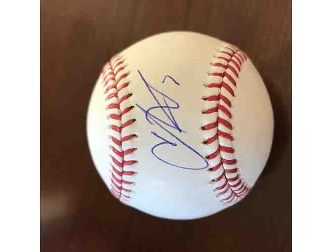 Christian Vazquez Autographed Baseball + $50 Gift Certificate for RAM Collectibles