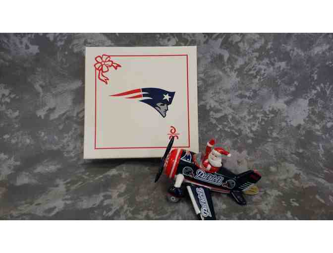 4 Limited Edition Danbury Mint New England Patriots Ornaments