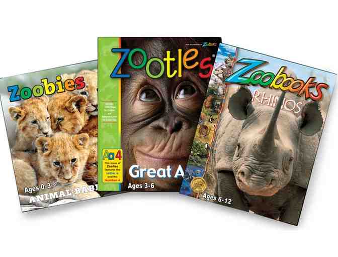 Roger Williams Park Zoo Family Membership and Zoobooks