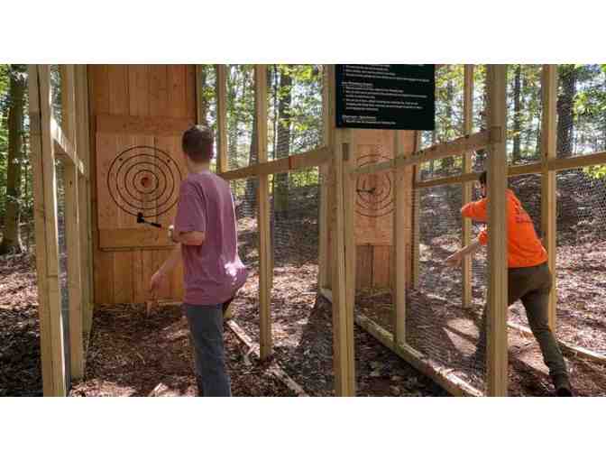 Axe Throwing at The Adventure Park in Storrs, Conn. - Photo 1