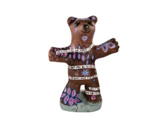 Bearly Giggling Bear by Lynn Hraba