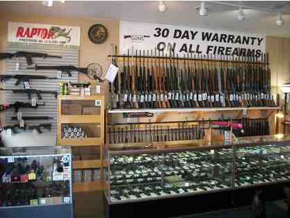 $100 FIREARMS or ACCESSORIES Gift Certificate Trigger Happy Guns