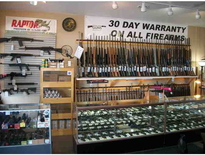 $250 FIREARMS or ACCESSORIES Gift Certificate Trigger Happy Guns - Photo 1