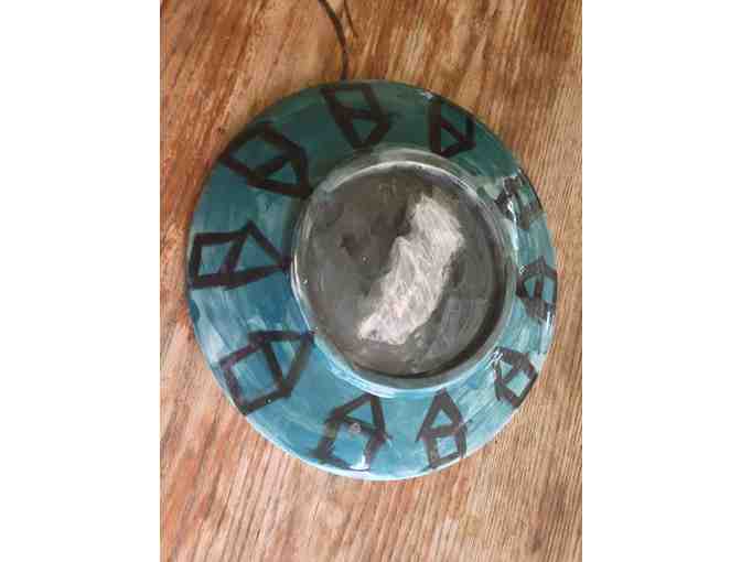 Teal Houses - Lisa Feder Castenskiold