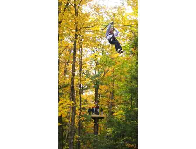 2 Passes for a Zip Trip at Deerfield Valley Canopy Tours/Zoar Outdoor