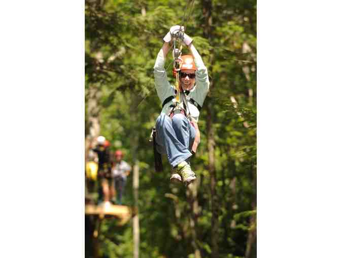 2 Passes for a Zip Trip at Deerfield Valley Canopy Tours/Zoar Outdoor