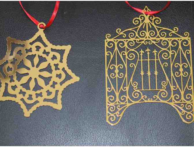 Heirlooms Jewelry Collection of Four Handmade Christmas Ornaments