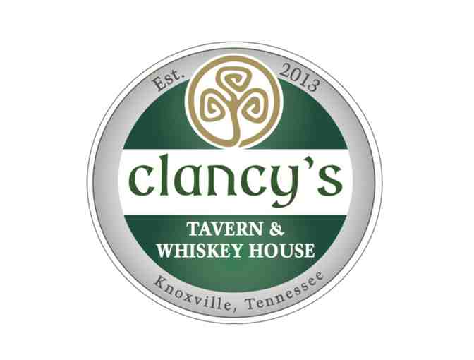 Clancy's Tavern & Whiskey House package and gift card
