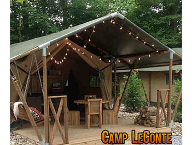 Camp LeConte one-night stay in Safari Tent