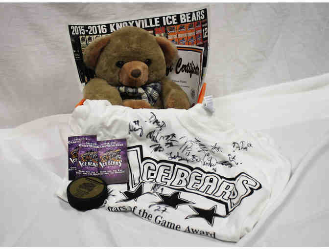 Knoxville Ice Bears silver level tickets and gift basket