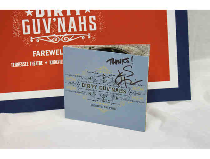 The Dirty Guv'nahs signed poster & CD